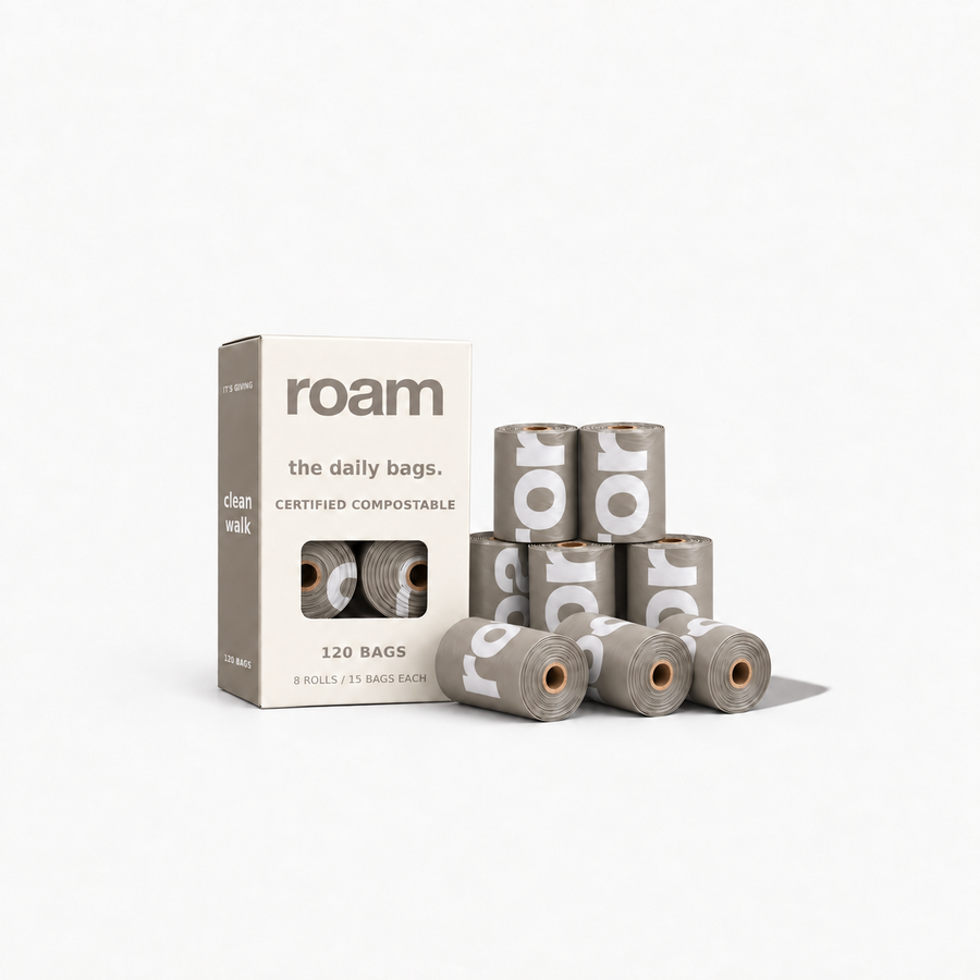 poo bags – box of 8 rolls