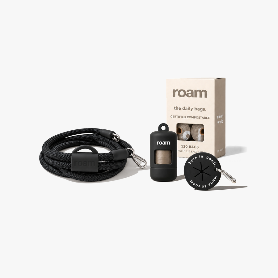 the full roam set - black