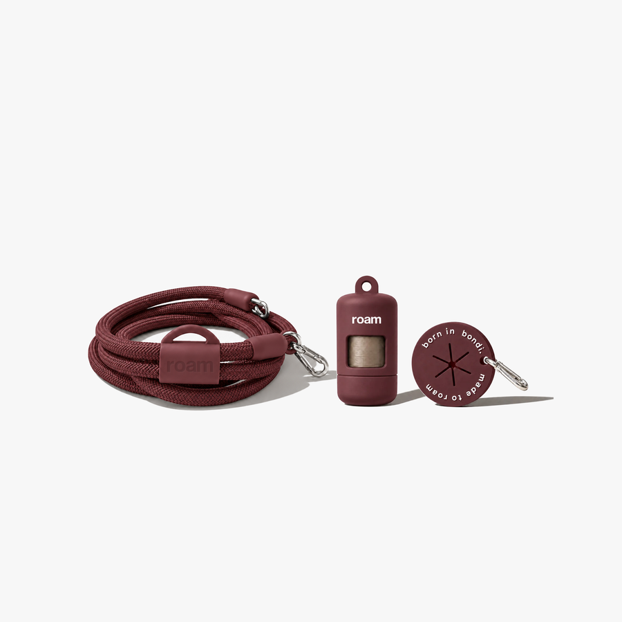 the daily roam set - burgundy