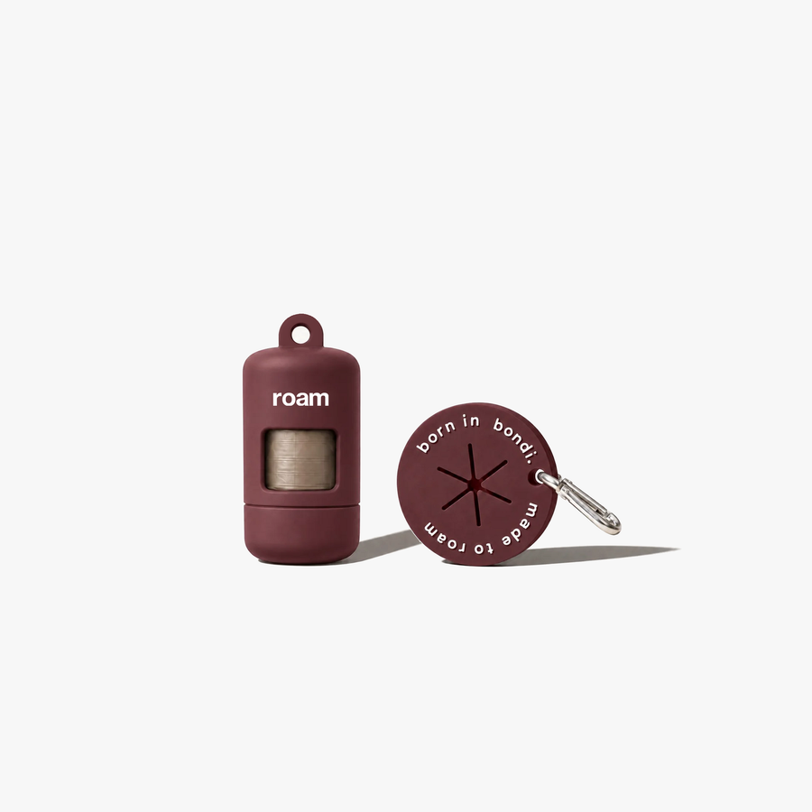 the clean walk set - burgundy