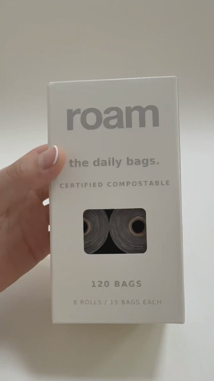 poo bags – box of 8 rolls