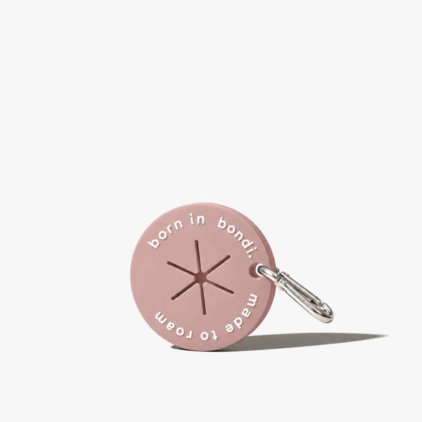 poo bag holder - blush pink