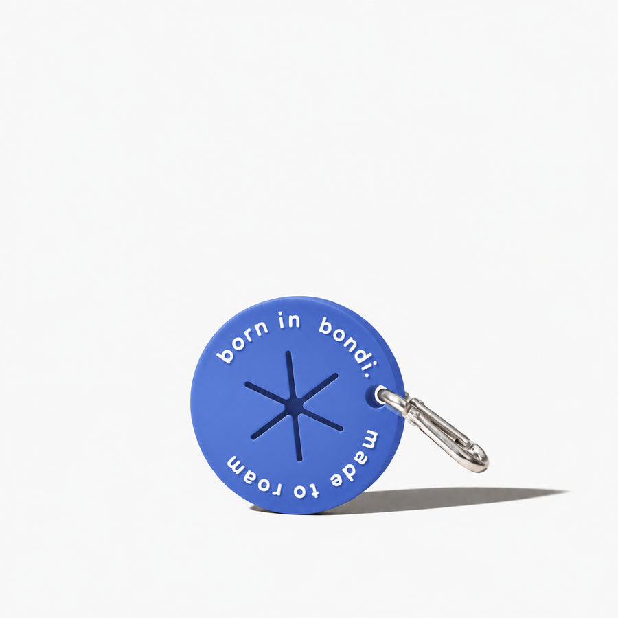 poo bag holder - bondi blue