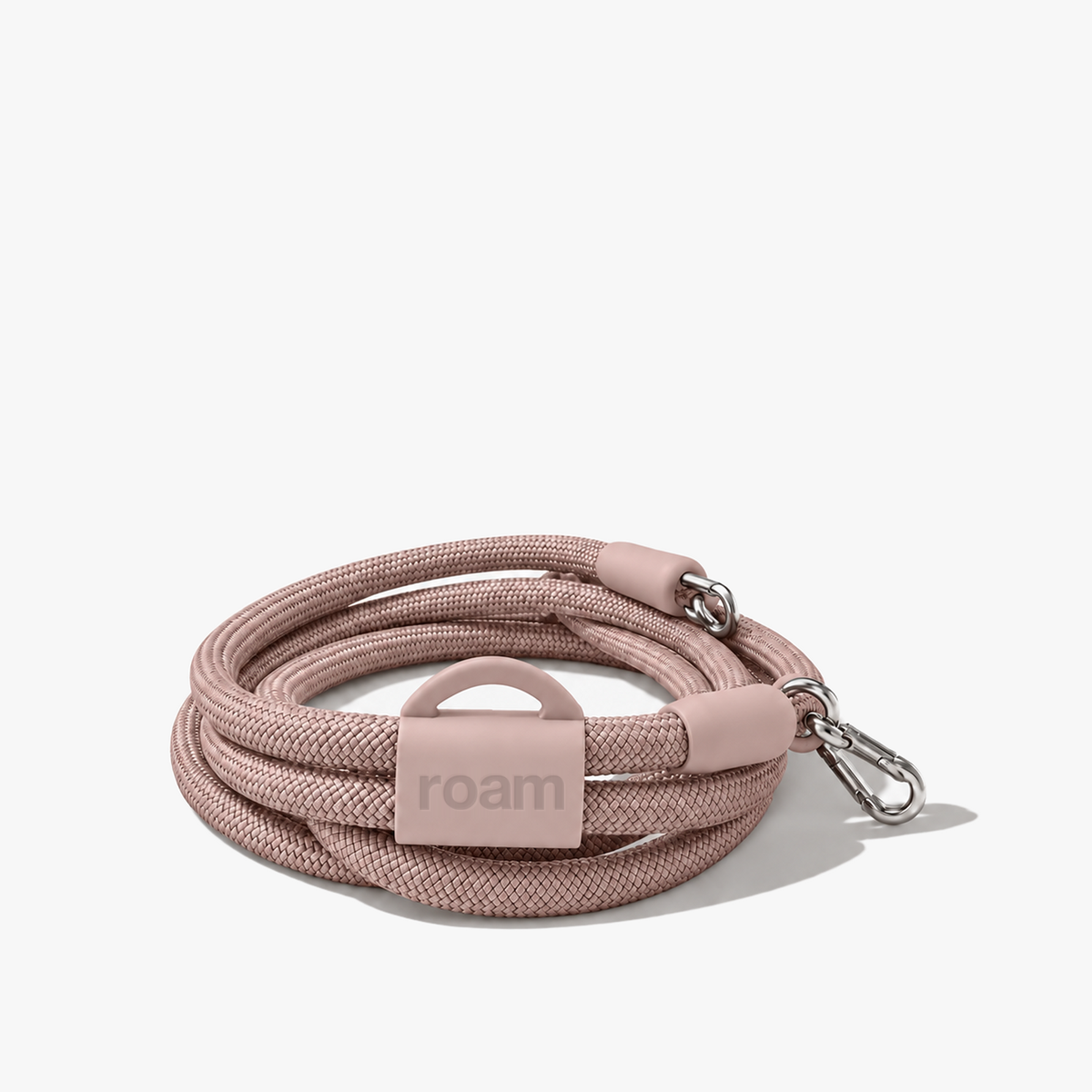 hands-free leash - blush pink