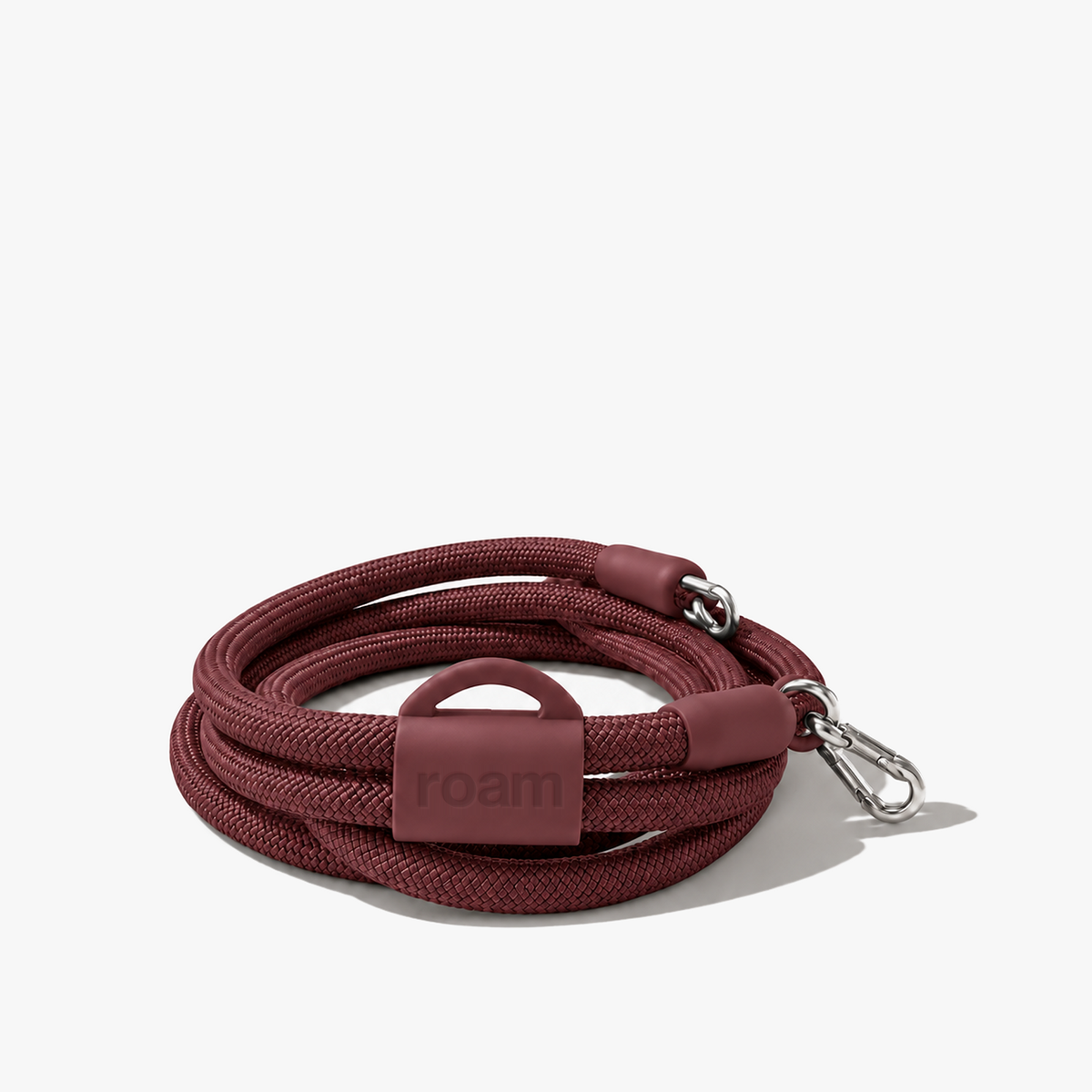 hands-free leash - burgundy