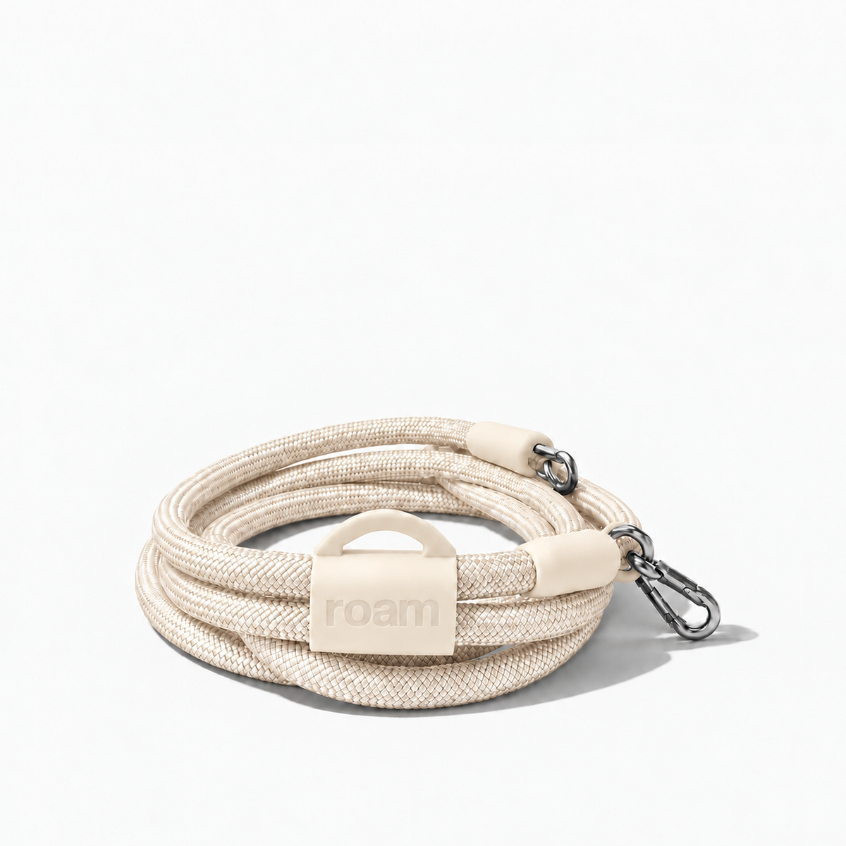 hands-free leash - cream